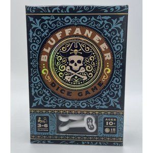 Bluffaneer Dice Board Game 3-6 Players Ages 10+ Big G Creative , NEW